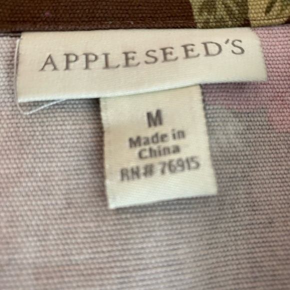 Appleseed's Floral Utility Jacket - Brown and Red - Picture 2 of 8